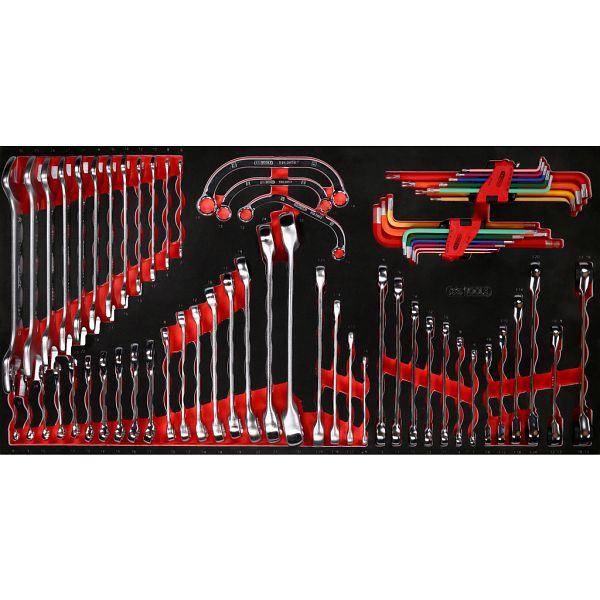 KS Tools PERFORMANCEplus Werkzeugsatz 68-teilig Schraubenschlüssel, 813.0068