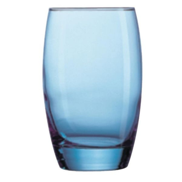 Arcoroc Salto Longdrinkgläser blau 35cl (24 Stück), CJ483