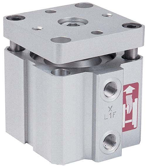 timmer ZHO-SZV6032/5, Kurzhubzylinder verdrehgesichert, doppeltwirkend - berührungslose Positionserfassung, Kolben-Ø: 032mm, Hub: 5mm, PA58190-0005
