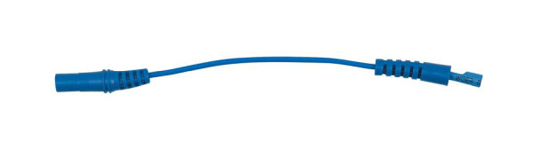KS Tools 4,0 mm Eingangsbuchse auf 4,0 mm Prüfadapterbuchse rund (blau), 150.0954