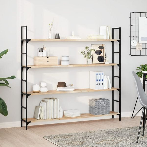 vidaXL Schweberegale 2 Stück 120x20x2 cm Massivholz Akazie Unbehandelt, 3279352