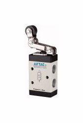 Riegler 3/2-Wegeventil, mechanisch betätigt, Rollenhebel mit freiem Rücklauf, NC, 115960