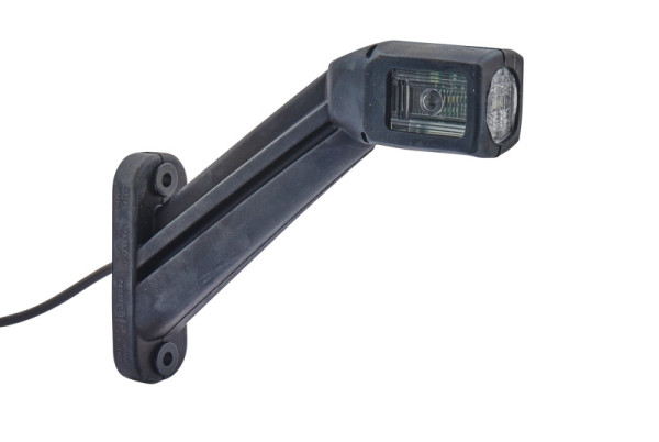 HELLA Umrissleuchte, LED, 12/24V, Kabel: 1000mm, Stecker: Quick Link, 2-polig, links/seitlicher Anbau, 2XS 011 744-191