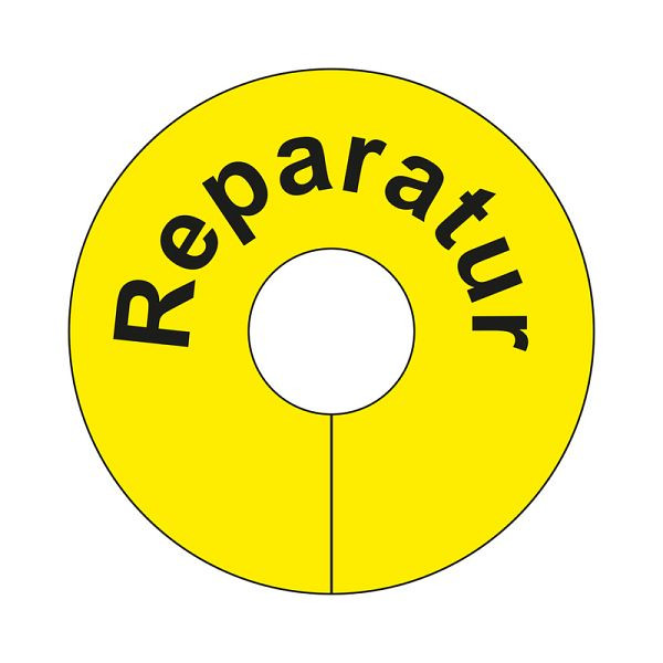 Eichner Beschriftete Signalringe, Beschriftung: Reparatur, VE: 10 Stück, 9219-01041