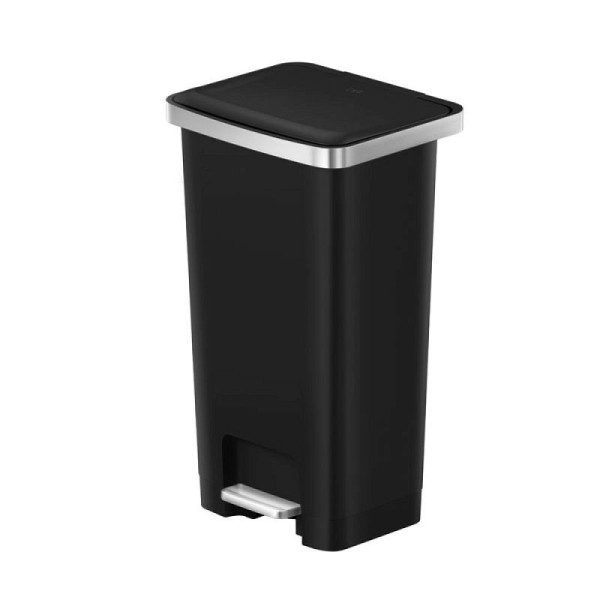STEIN HGS Hana 2 Treteimer, schwarz, 45 Liter, 84005.0006