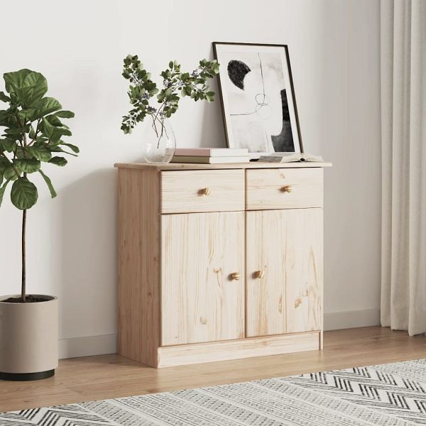 vidaXL Sideboard ALTA 77x35x73 cm Massivholz Kiefer, 353941