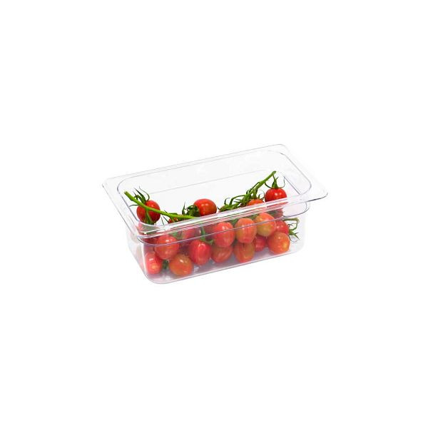 Stalgast Gastronormbehälter, Polycarbonat, GN 1/4 (100 mm), GN0814100