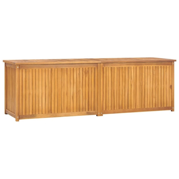vidaXL Gartenbox 175x50x55 cm Massivholz Teak, 318734, 8720286848135