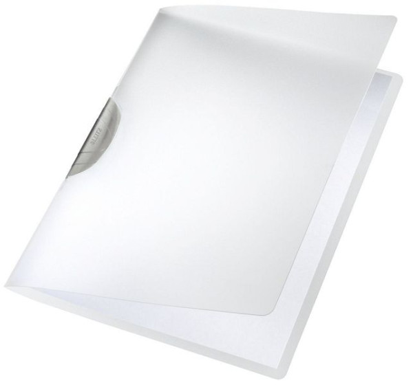 LEITZ 4175 Klemmmappe ColorClip, A4, PP, grau, 41750085