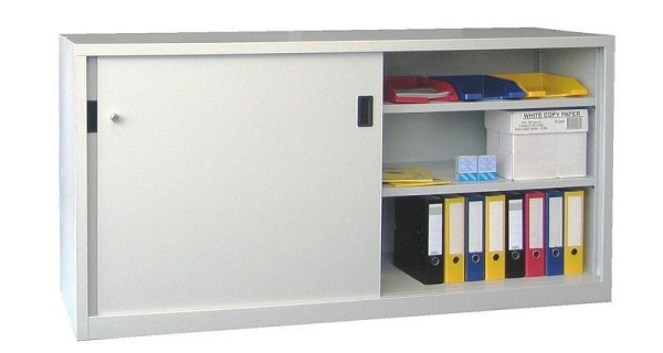 Pavoy Schiebetürenschrank 1000/400/2000, Böden gepulvert, 30300-200-401-910905