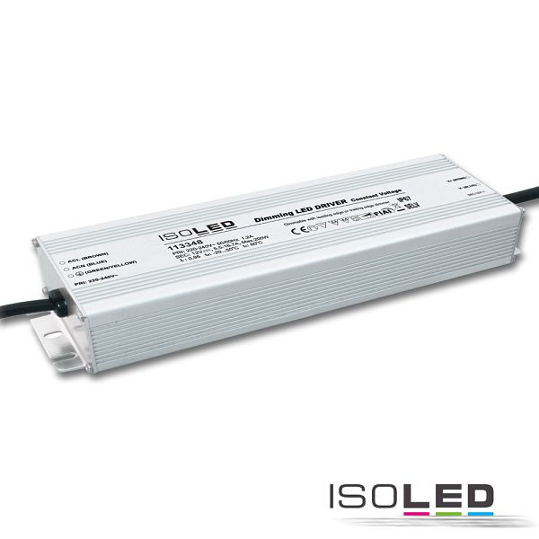 ISOLED LED PWM-Trafo 12V/DC, 0-200W, IP67, dimmbar, SELV, 113348