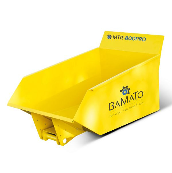BAMATO gerade Schüttmulde für Raupendumper MTR-800PRO, MTR800MUG