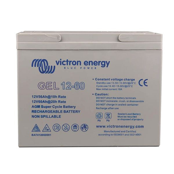 Victron Energy 12V/60Ah Deep Cycle Gel Batterie, 1-67-009595