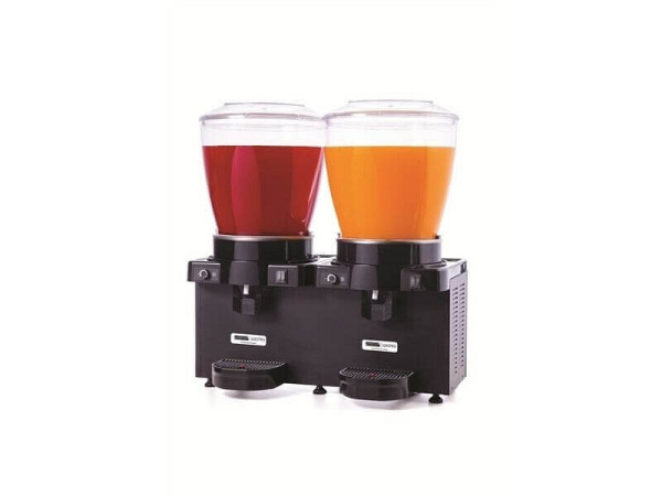 SGS Gastro Doppel Saftspender Getränkespender Dispenser 2x22 Liter, MM44AB