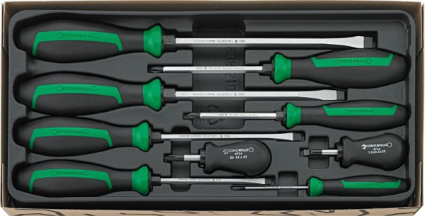 STAHLWILLE Schraubendreher-Satz DRALL+ Modell4693/9, 9 Stück, 96469316