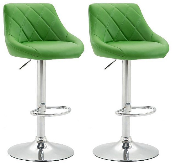CLP Barhocker Lazio Kunstleder C, grün, VE: 2 Stück, 307025