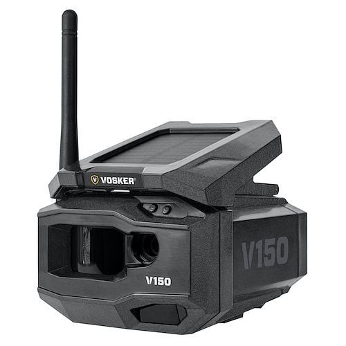 Vosker V150 LTE Wireless Outdoor Überwachungskamera mit Solar-Panel, 60812