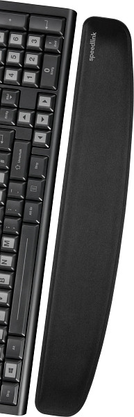 Speedlink SATEEN ergonomische Handgelenkauflage, schwarz, SL-620801-BK