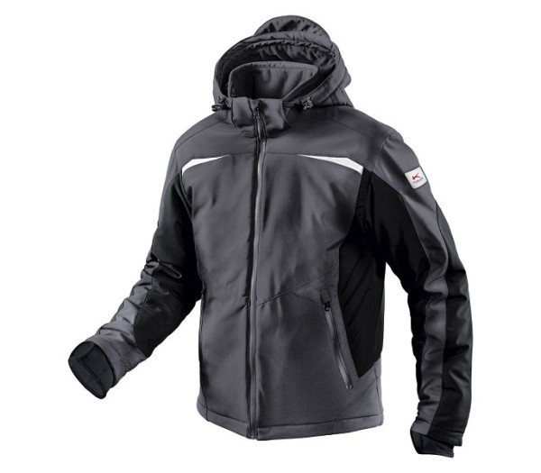 Kübler Winter Softshell Jacke, Farbe: anthrazit/schwarz, Größe: XL, 1041 7322-9799-XL