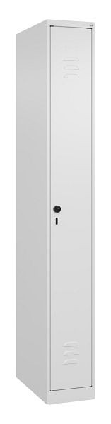 C+P Umkleidespind Classic PLUS, 1850x250x500mm, 9016/9016, Drehriegel, 080000-19 S10012