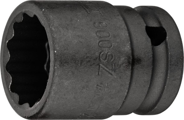 Hazet Schlag-, Maschinenschrauber Steckschlüsseleinsatz, Doppelsechskant, Vierkant hohl 12,5 mm, 22 mm, 900SZ-22