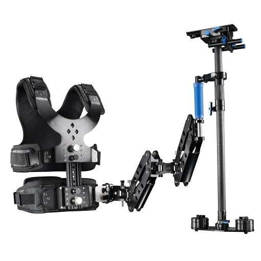 Walimex pro StabyFlow Director System Set II, Weste, 2x Federarme, Schwebestativ, 1019550