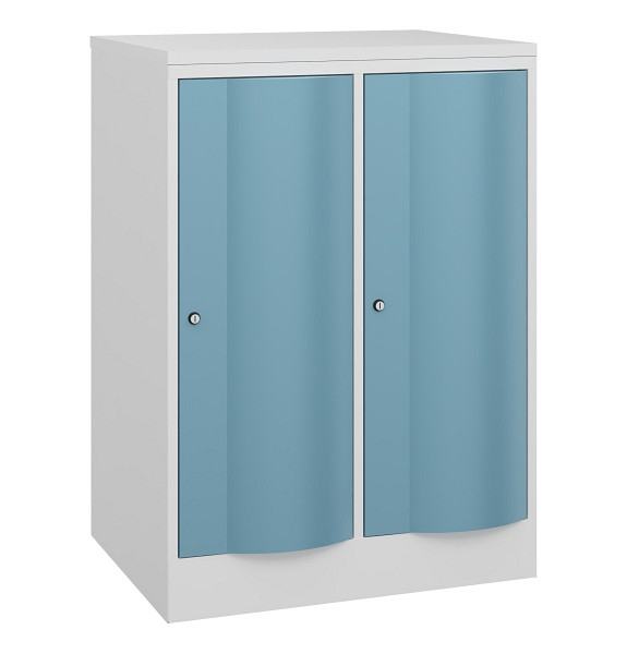 C+P XL-Garderobenschrank Resisto, H1077xB772xT640mm, 9016/0010, 8271-273 S10104