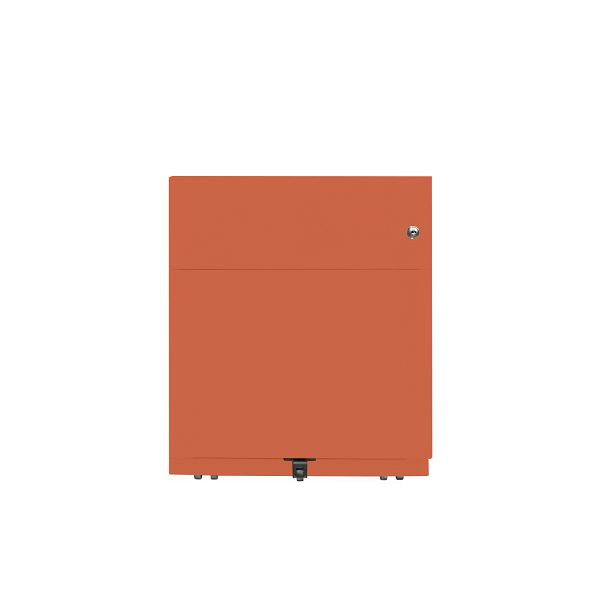 Bisley Rollcontainer Note™, 2 Schubladen, Tiefe 775 mm, Griffleiste, 683 sevilla, NWA79M7BF683