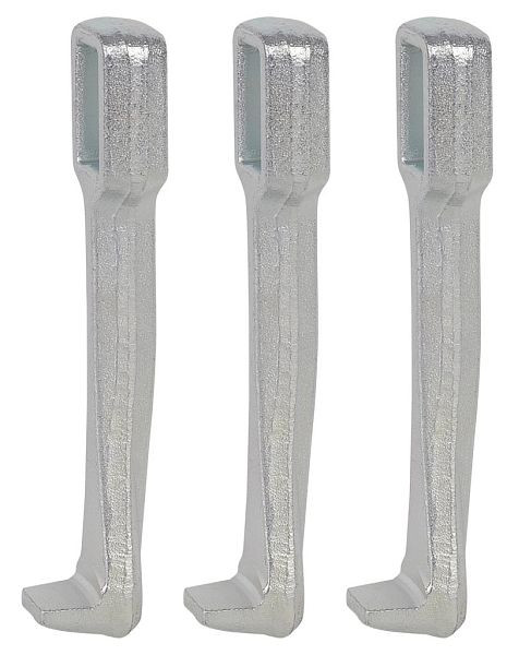 KUKKO 3 Abzughaken (Satz), A: 4 mm, B: 21 mm, C: 15 mm, D: 32 mm, E: 9 mm, 0-100-S