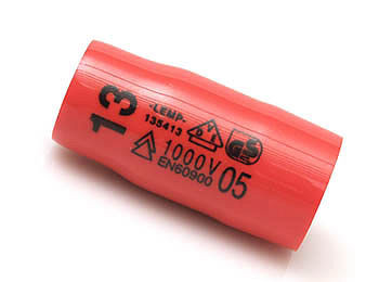 Lemp Steckschlüssel Einsatz 13mm 1/2" normal 12 kt, 135413