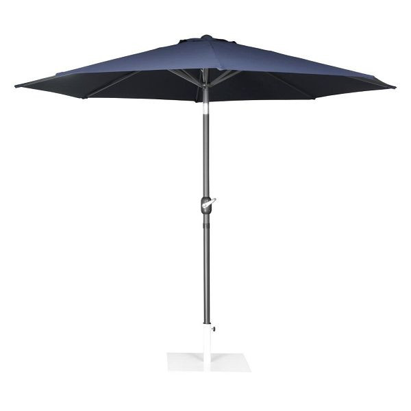 Bolero Seville runder Sonnenschirm, 3 m Durchmesser, Marineblau, FU504