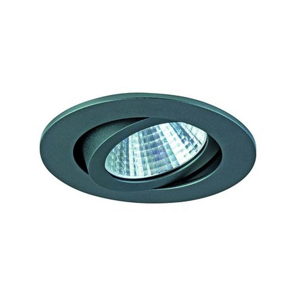 Brumberg LED-Einbaustrahler 6W 2200-3000K 507lm Titan mit 1LED IP20 titan 12643643, 104254