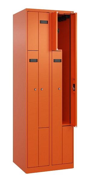 C+P Z-Spind Evolo PLUS, 4 Fächer, 1850x600x500mm, 2004/2004, Zylinderschloss, 049003-204 S10044