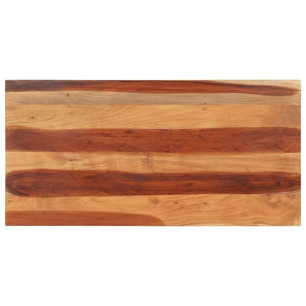 vidaXL Tischplatte Massivholz Palisander 15-16 mm 60×120 cm, 285982