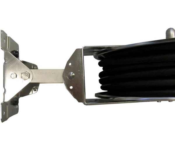 Ebinger Erweiterung Wandhalter schwenkbar 180°, Edelstahl, 1.514.007