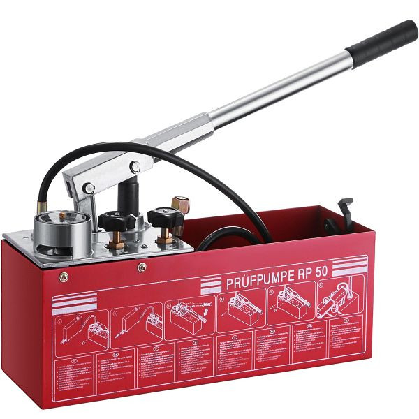 VEVOR Heizleckdruckprüfpumpe 725 PSI, 45 ml, 5 Mpa, 50KGSDSYB00000001V0