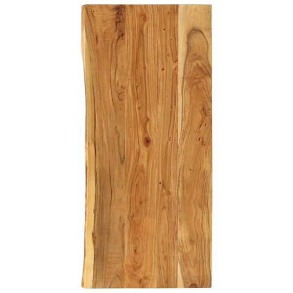 vidaXL Badezimmer-Waschtischplatte Massivholz Akazie 114x52x3,8 cm, 286324