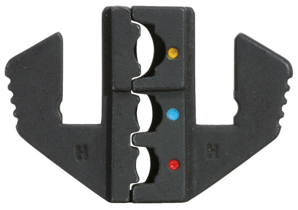 KS Tools Paar Crimp-Einsätze für isolierte Kabelschuhe, Durchmesser 0, 5 - 6 mm, 115.1415