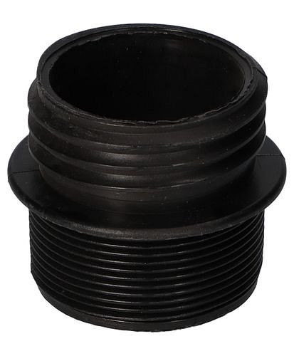 DENIOS Gewindeadapter von 2" fein (A) auf DIN 61 / 31 (A), schwarz, 117113