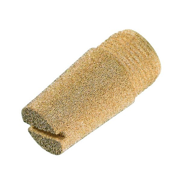 Prevost Zylindrischer Schalldämpfer mit Außengewinde, AG BSPP= G 1/2, PPB 12