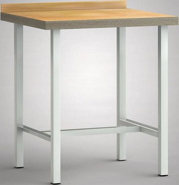 KLW Standard-Werkbank - 750 x 700 x 900 mm L x T x H (ERGO-Version), Standard, WS001E-0750M40-X7000