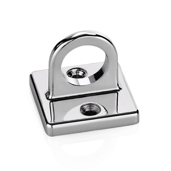 WAS Classic Wandbefestigung, edelstahlfarben, 2205000, 4044925059459