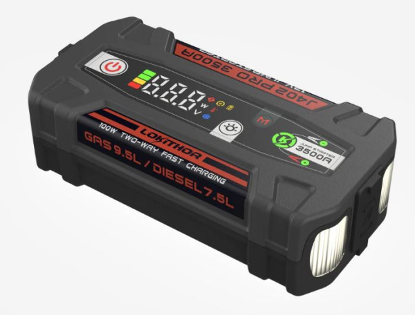 Lokithor Batteriestarthilfe-Gerät Modell J402 PRO 4S Lipo, 88,8 Wh, J402 Pro