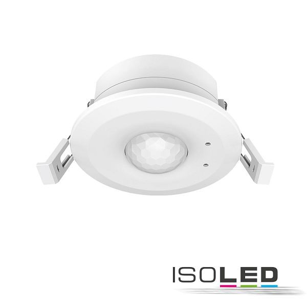 ISOLED Sys-Pro Funk/Switch/0-10V PIR Einbau-Bewegungsmelder mit Stand-By, 230V AC, 900 VA, 115972