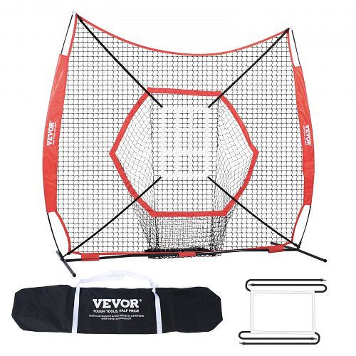 VEVOR 213 x 158 x 211 cm Baseball-Softball-Übungsnetz, 77YCWPJXLW772BBXWV0