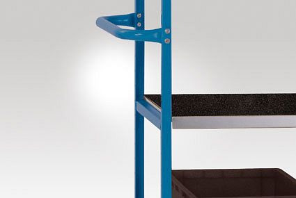 Manuflex ESD-Stahlblech verzinkt für VARIMOBIL, HxBxT = 40 x 1000 x 500 mm, LV0133
