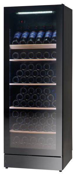 NordCap Weintemperierschrank WG 155, steckerfertig, statische Kühlung, 477700155