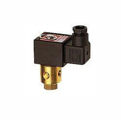 Riegler 3/2-Wege-Magnetventil, stromlos geschlossen, direktgesteuert, 230 V, 50 - 60 Hz, 102963