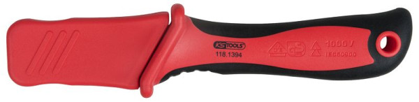 KS Tools Isoliertes Absetzmesser, 180mm, 118.1394, 4042146696514