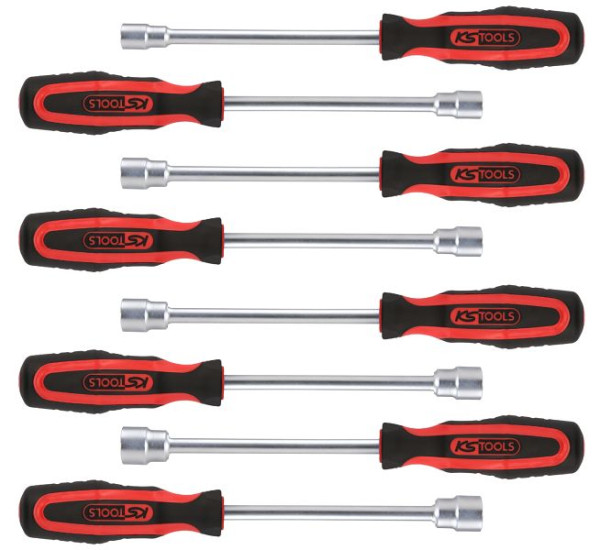 KS Tools ERGOTORQUEplus Stecknuss-Schraubendreher-Satz, 8-teilig, 159.1200